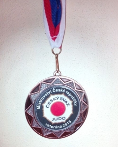 medaile MČR 2015 judo